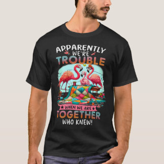 Camiseta Aparentemente Problema Cuando Estamos Juntos Quién