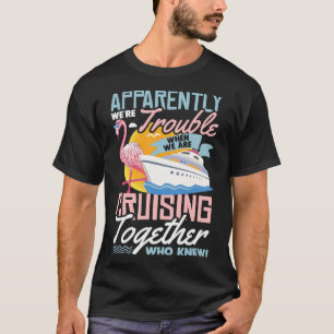 Camiseta Aparentemente somos un problema cuando estamos cru