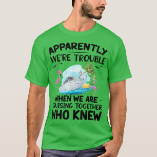 Camiseta Aparentemente somos un problema cuando estamos cru