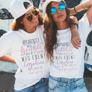 Camiseta Aparentemente tenemos problemas juntos Bachelorett