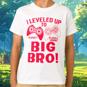 Camiseta "¡APAREZCO HASTA GRAN BRO! Revelación del bebé gam