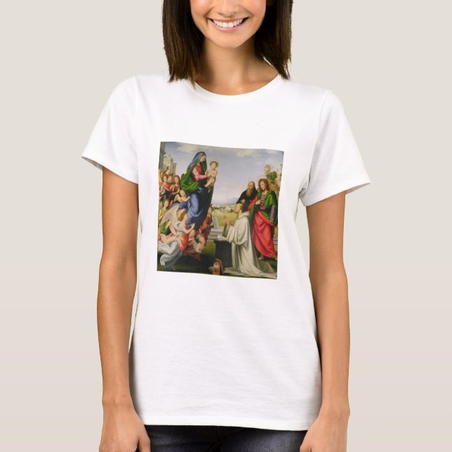 Camiseta Aparición de la Virgen a San Bernardo, 1504-07 ( (Anverso)