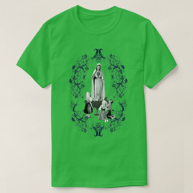Camiseta Aparición de Nuestra Señora de Fátima (Diseño del anverso)