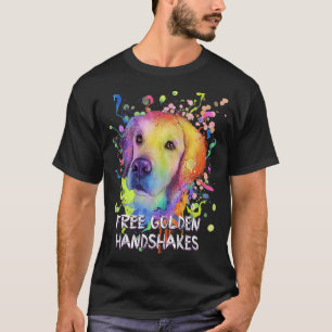 Camiseta Apariciones doradas gratuitas Humor de Golden Ret