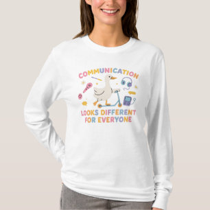 Camiseta Apariencia de comunicación de ganso silencioso de