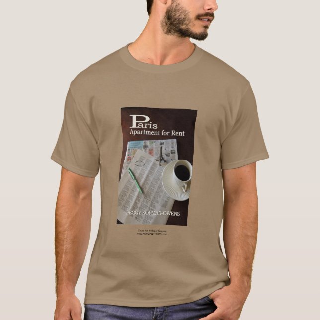 Camiseta "Apartamento de París para alquilar" (Anverso)