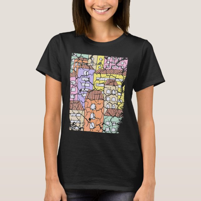 Camiseta Apartamentos Ciudad Angustiado (Anverso)