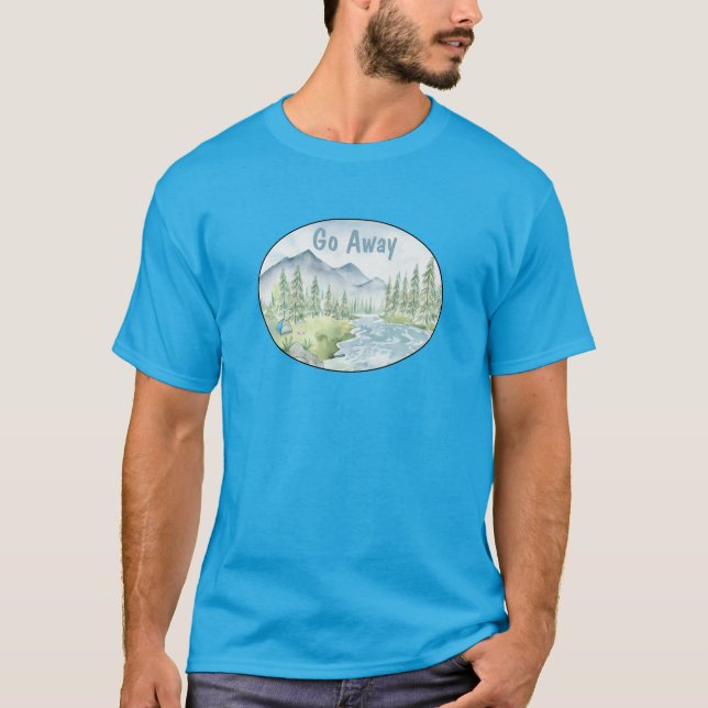 Camiseta Apártate a la naturaleza (Anverso)