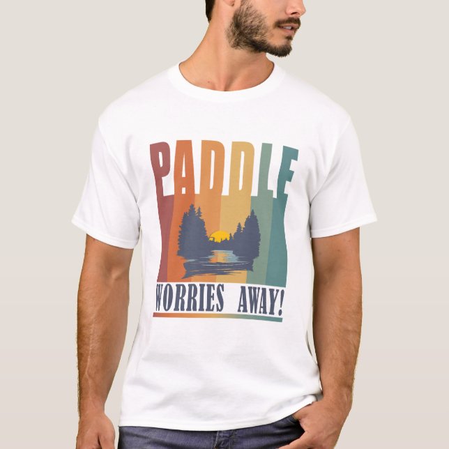 Camiseta ¡Apártate de tus preocupaciones! (Anverso)