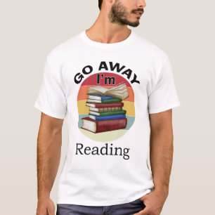 Camiseta Apártate Estoy Leyendo El Lector De Libros Gracios