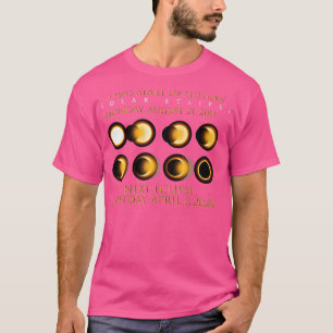 Camiseta Aparte De La Historia Eclipse Solar 2017 Próximo E