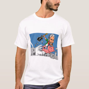 Camiseta Apartheid de Israel del boicoteo