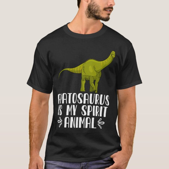 Camiseta Apatosaurus es mi animal espiritual (Anverso)