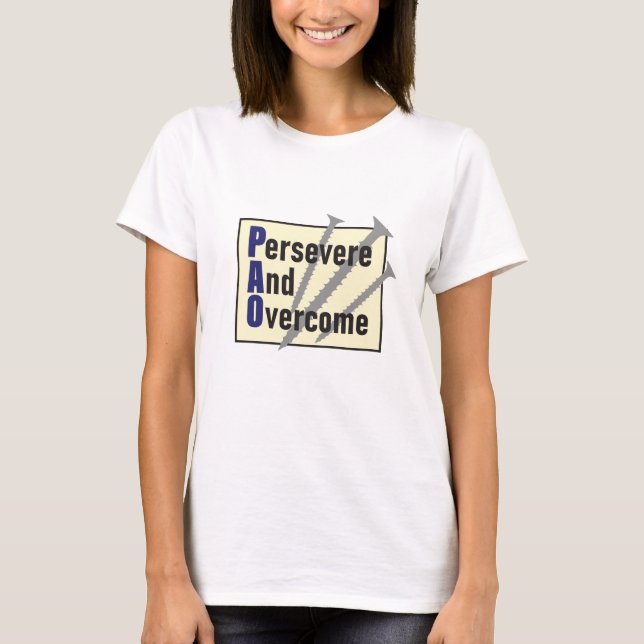 Camiseta APC perseverante y superable (Anverso)