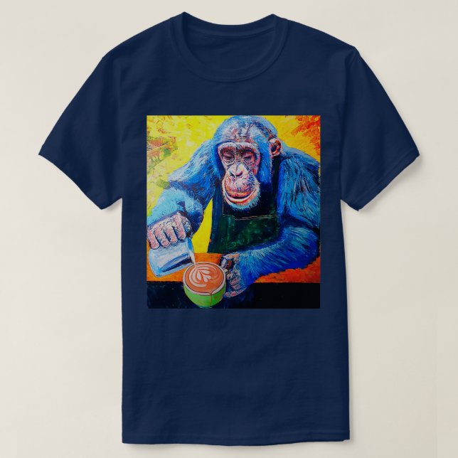 Camiseta Ape Cafe (Diseño del anverso)