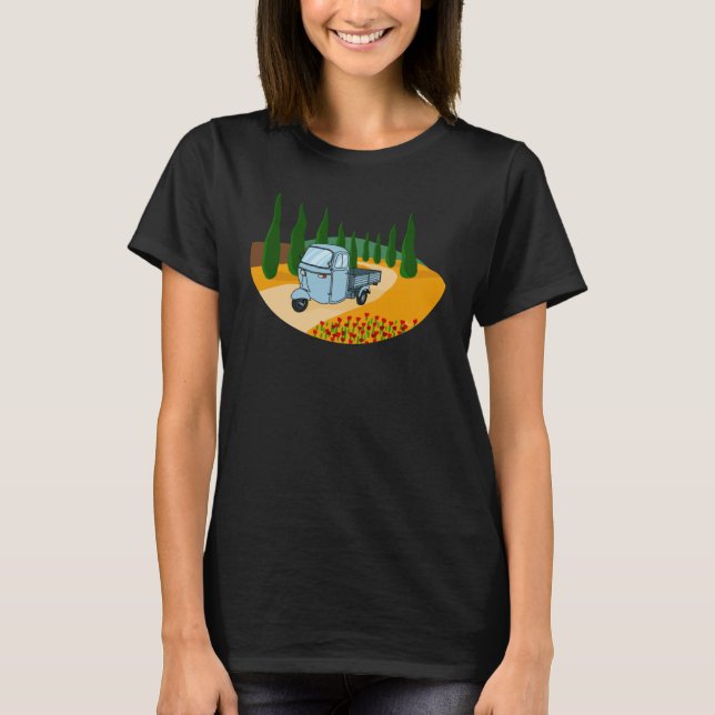 Camiseta Ape Classic Toscana Italia (Anverso)