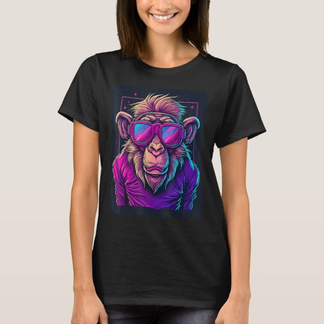 Camiseta Ape con gafas de sol (Anverso)