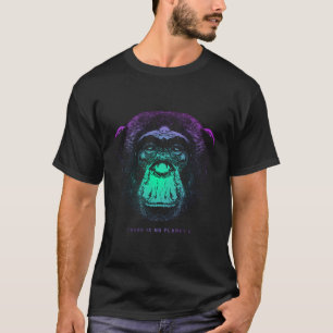 Camiseta Ape No Hay Planeta B - El Cambio Climático Es Real