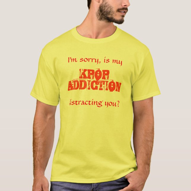 Camiseta Apego de Kpop (varón) (Anverso)