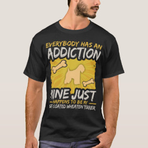 Camiseta Apego divertido de trigo suavemente revestido del