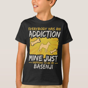 Camiseta Apego divertido del perro de Basenji