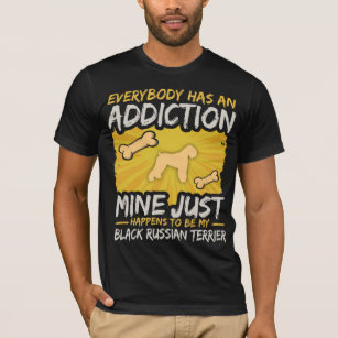 Camiseta Apego divertido del perro de Terrier del ruso
