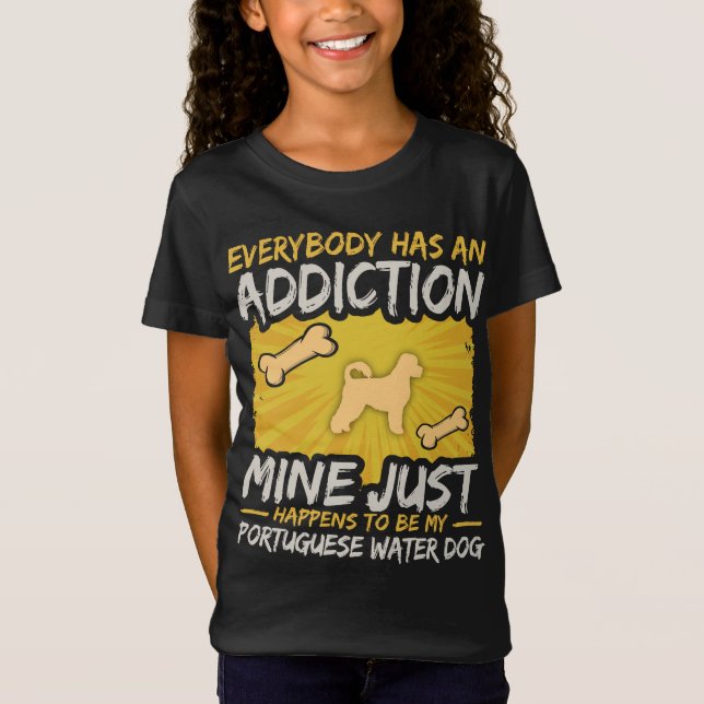 Camiseta Apego divertido portugués del perro del perro de (Anverso)