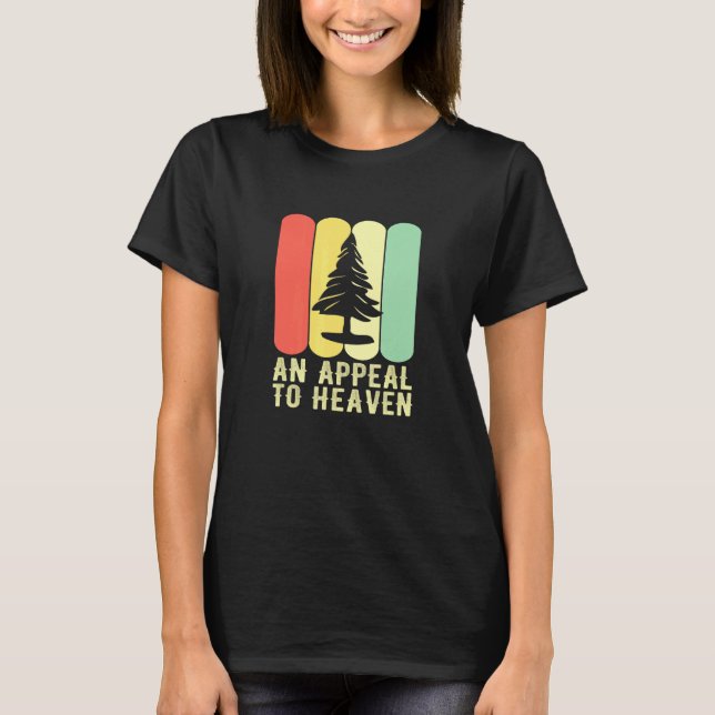 Camiseta Apelación Al Árbol Pino De La Revolución Estadouni (Anverso)