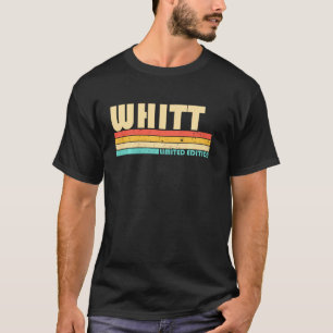 Camiseta Apellido blanco Funny Retro Vintage años 90 cumple