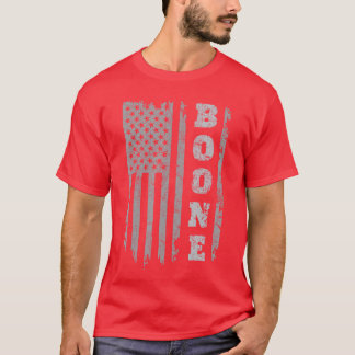 Camiseta Apellido Boone Me encanta Boone Personalizado Vint