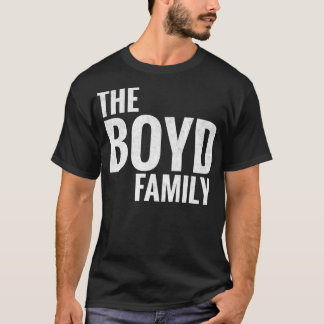 Camiseta Apellido Boyd Boyd Familia Boyd Apellido 1