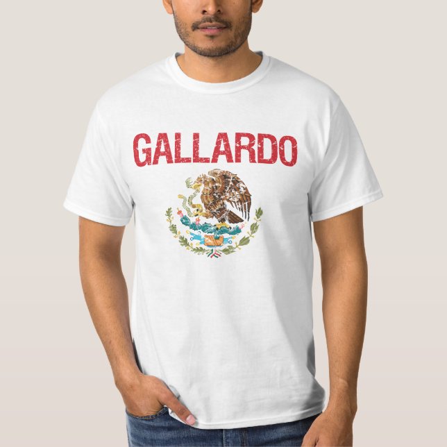 Camiseta Apellido de Gallardo (Anverso)
