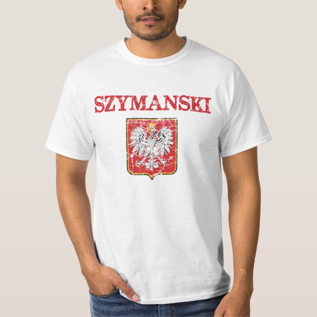 Camiseta Apellido de Szymanski (Anverso)