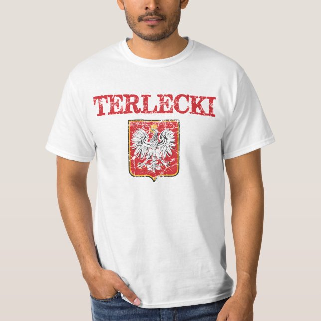 Camiseta Apellido de Terlecki (Anverso)