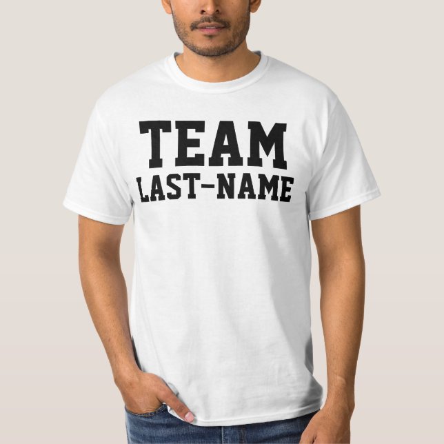 Camiseta Apellido del EQUIPO (apellido) (Anverso)