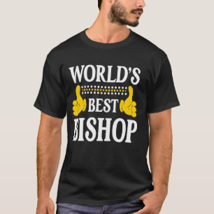 Camiseta Apellido del equipo del Obispo Apellido Mejor del 