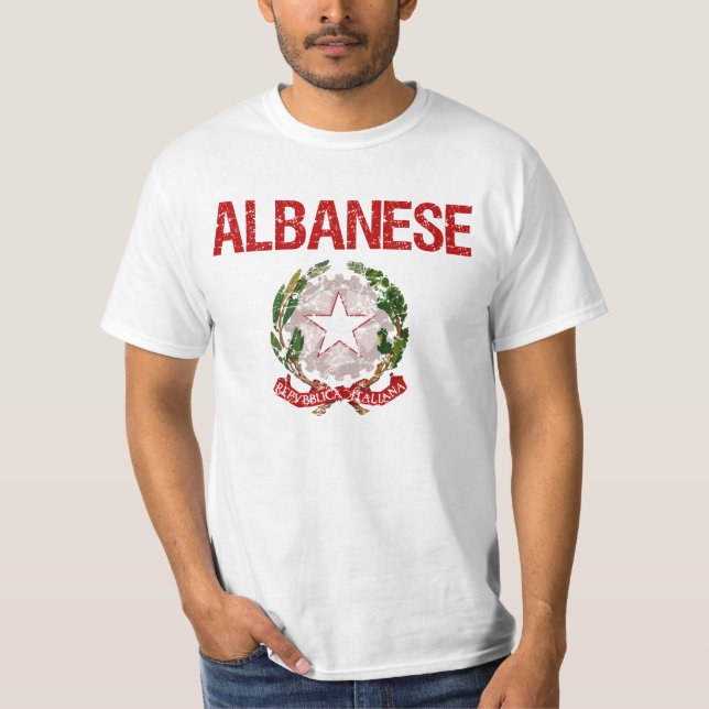 Camiseta Apellido del italiano de Albanese (Anverso)