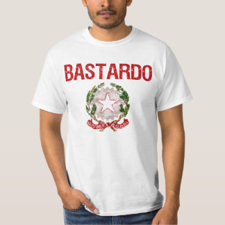 Camiseta Apellido del italiano de Bastardo