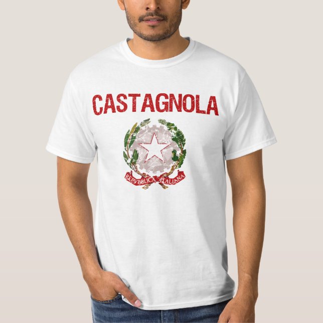 Camiseta Apellido del italiano de Castagnola (Anverso)