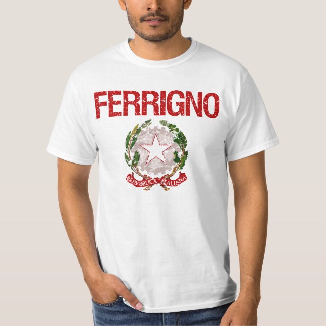 Camiseta Apellido del italiano de Ferrigno (Anverso)