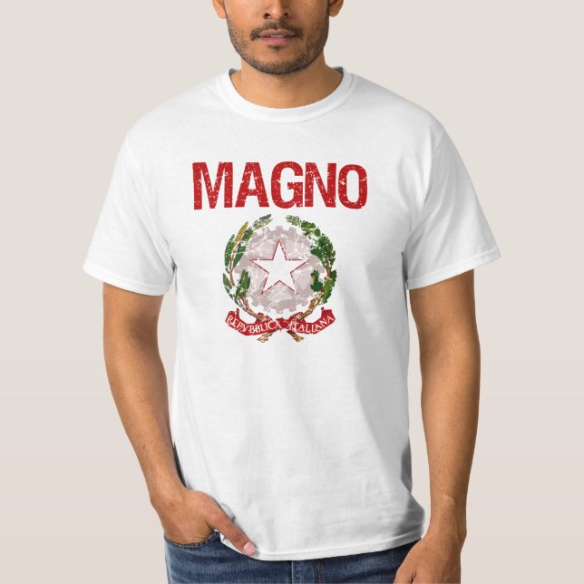 Camiseta Apellido del italiano de Magno (Anverso)