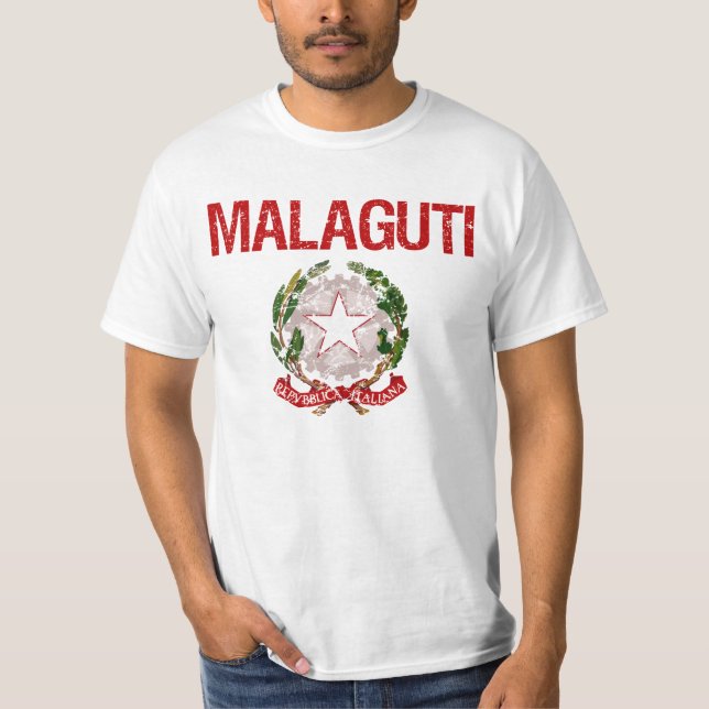 Camiseta Apellido del italiano de Malaguti (Anverso)