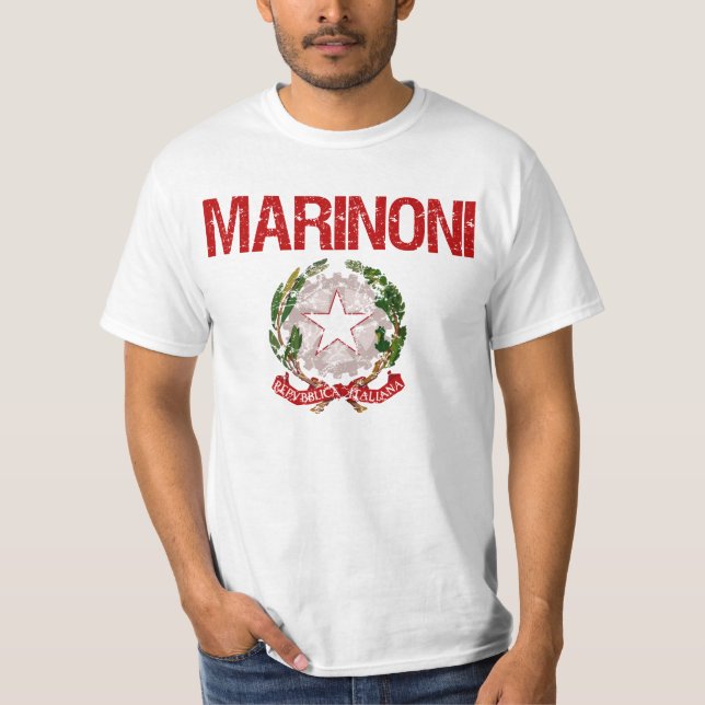Camiseta Apellido del italiano de Marinoni (Anverso)