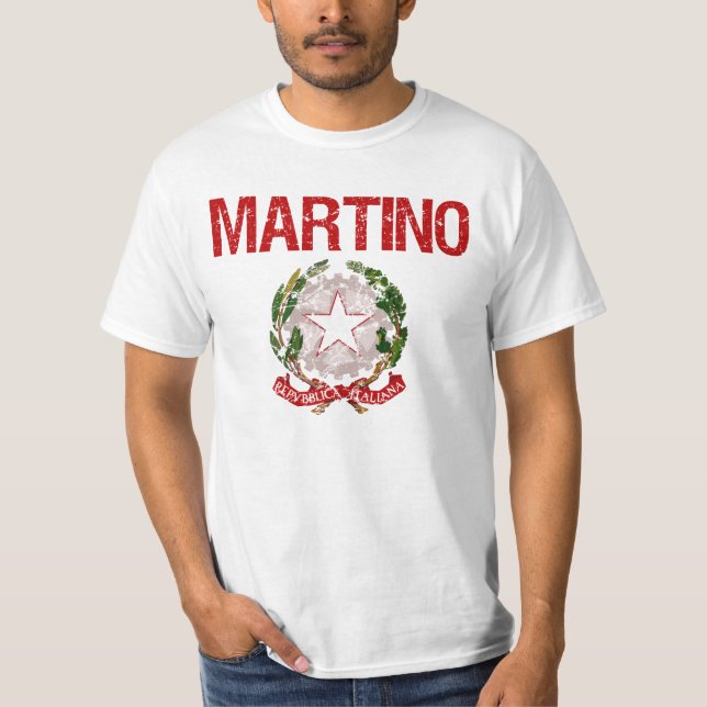 Camiseta Apellido del italiano de Martín (Anverso)