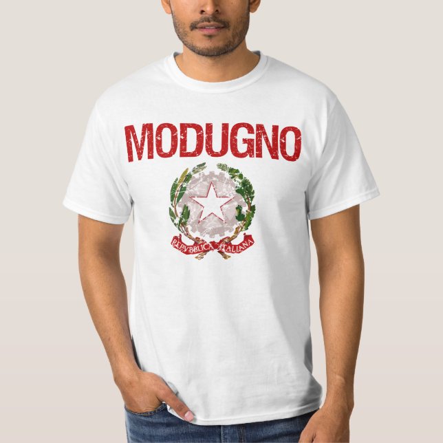Camiseta Apellido del italiano de Modugno (Anverso)
