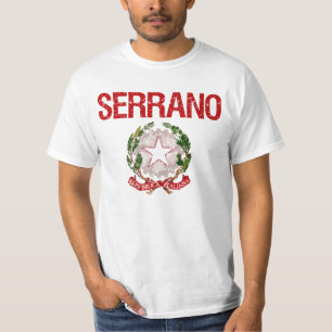 Camiseta Apellido del italiano de Serrano