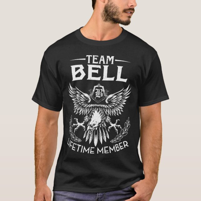 Camiseta Apellido del miembro del equipo BELL Lifetime (Anverso)