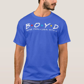 Camiseta Apellido del niño de la familia Boyd