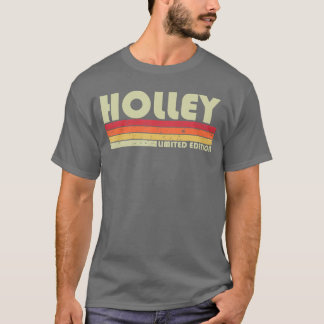 Camiseta Apellido Holley Divertido Retro Vintage 80s 90s Cu