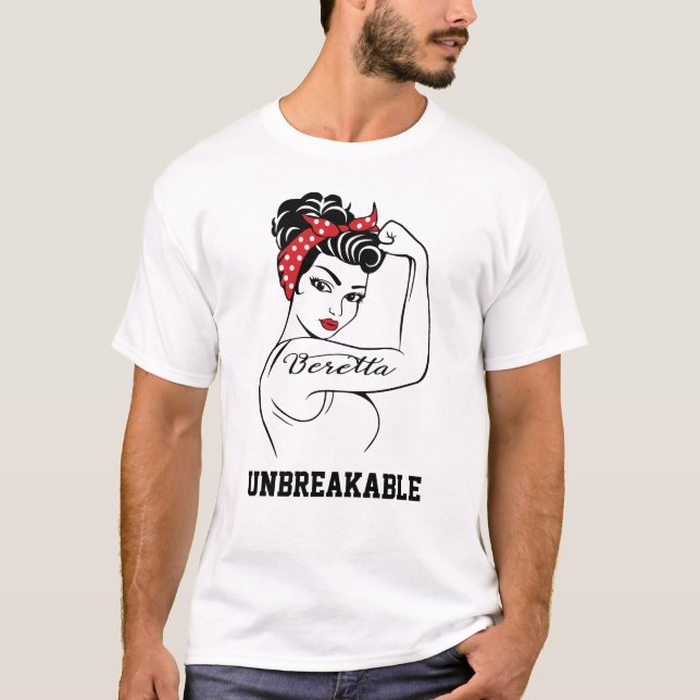 Camiseta Apellido inquebrantable de Beretta (Anverso)